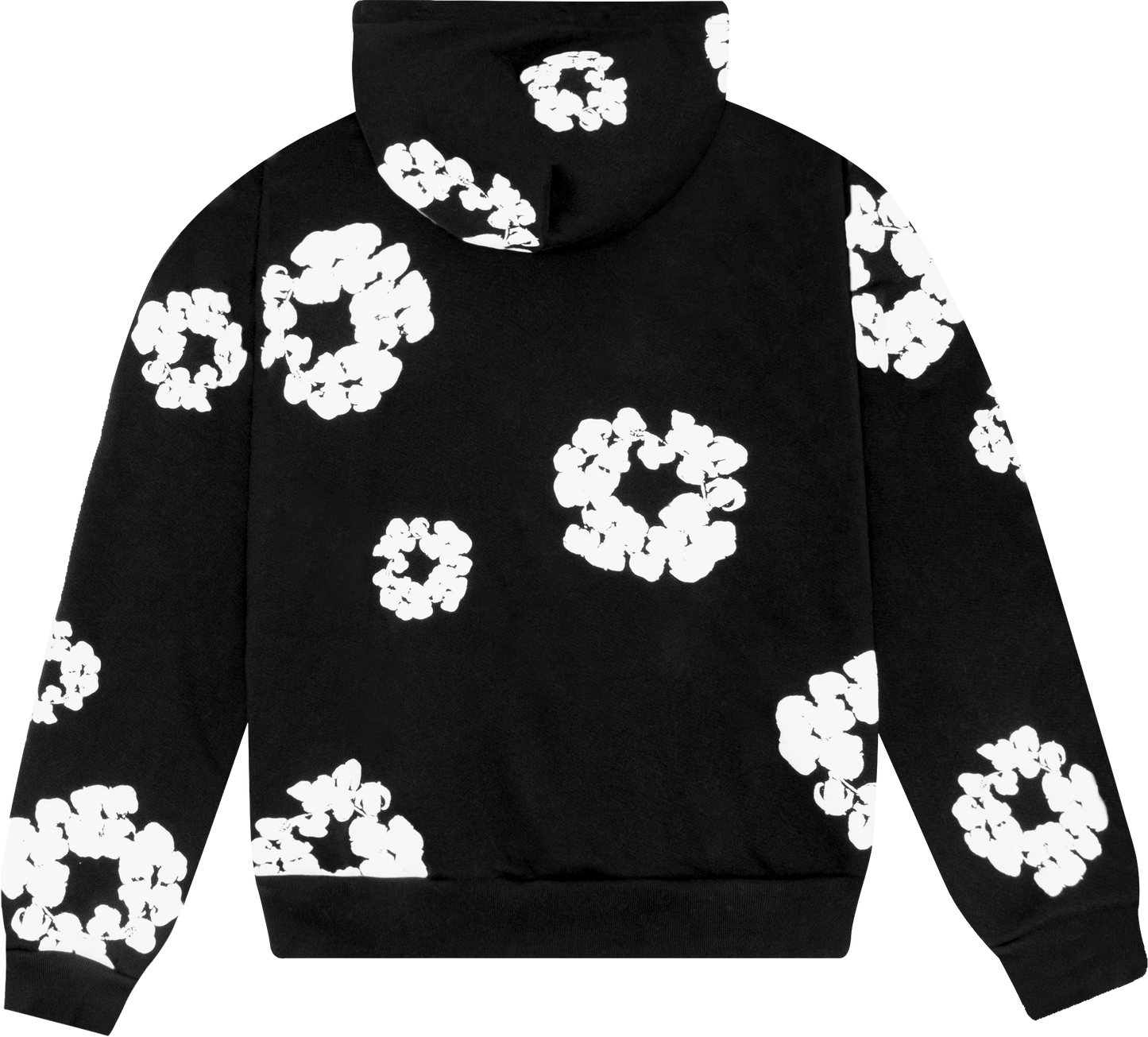 Denim Tears Cotton Wreath Hoodie 'Black'