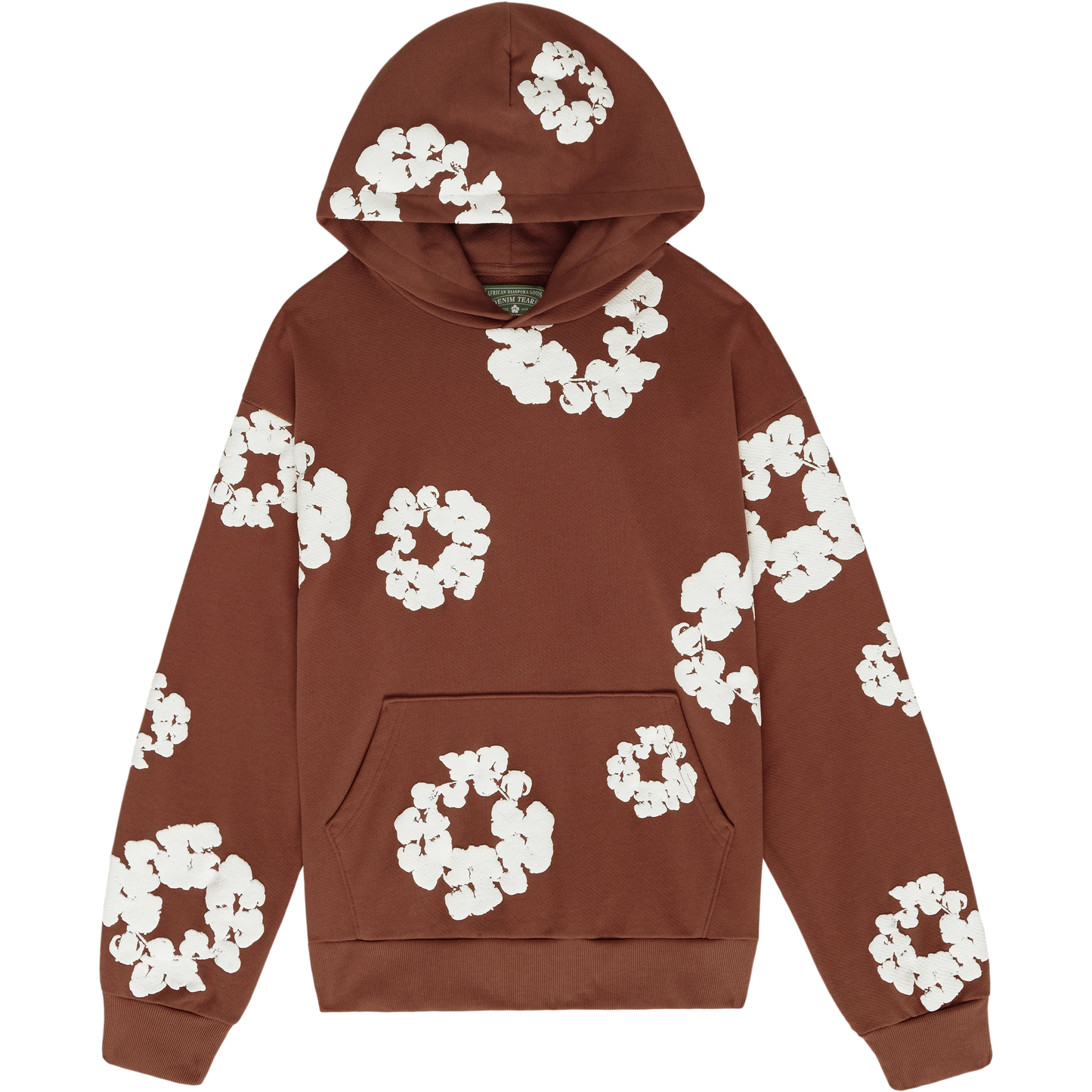 Denim Tears Cotton Wreath Hoodie 'Brown'