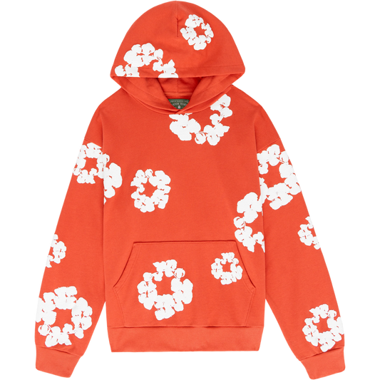 Denim Tears Cotton Wreath Hoodie 'Orange'