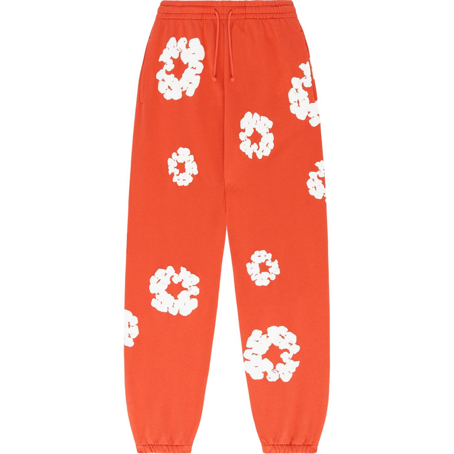 Denim Tears Cotton Wreath Sweatpants 'Orange'