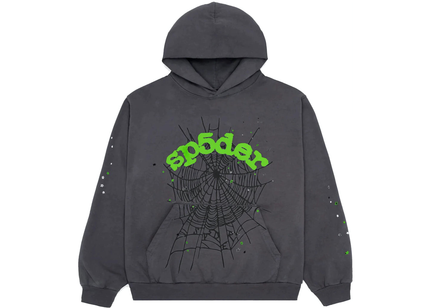 Sp5der Web Hoodie 'Slate Grey'