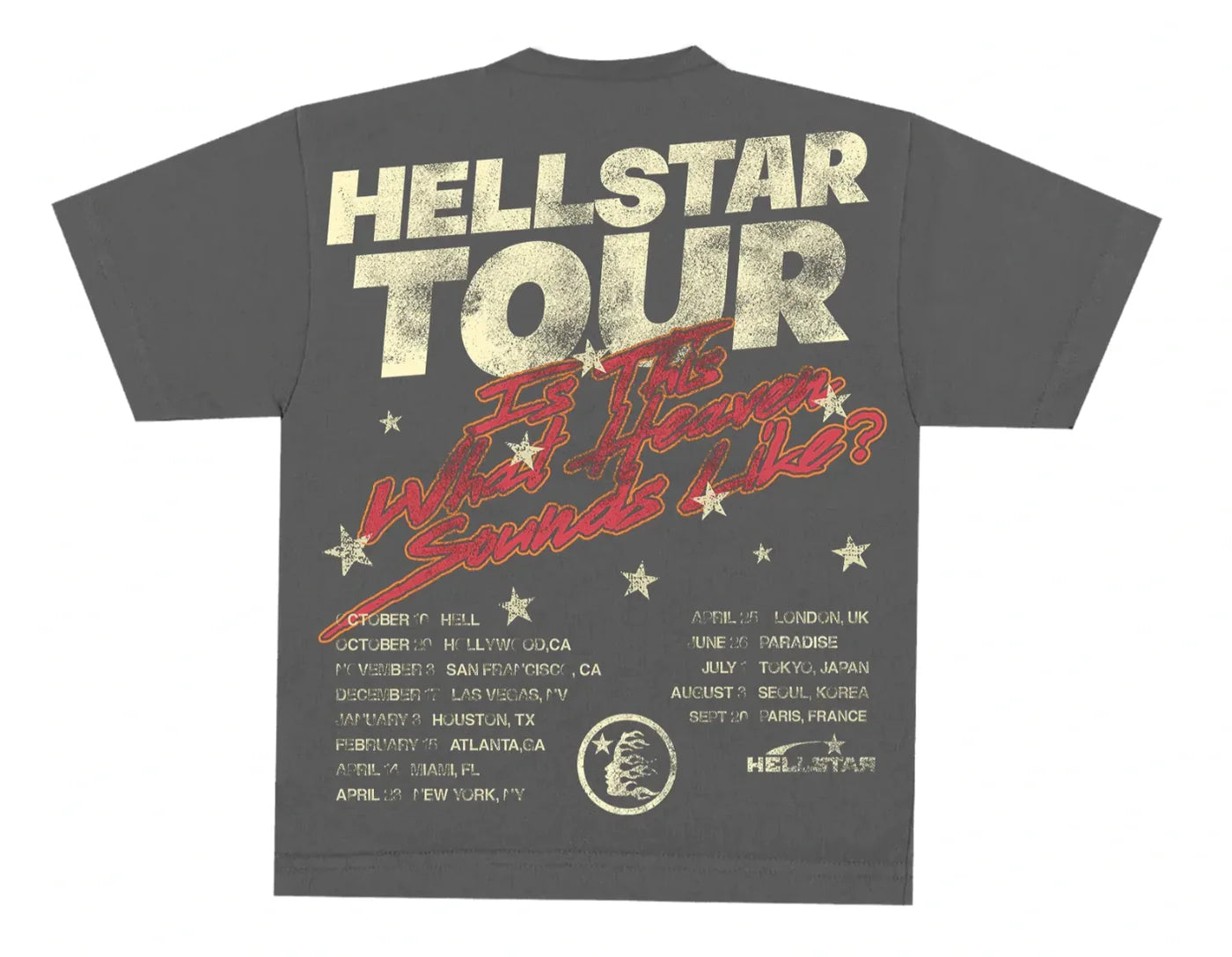 Hellstar Tee 'Path To Paradise Tour'