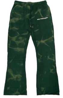 Retrovert Flare Pants 'Dark Green'