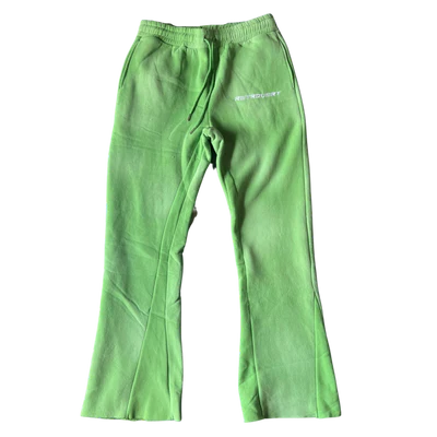 Retrovert Flare Pants 'Green'