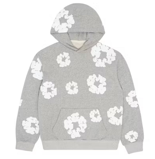 Denim Tears Cotton Wreath Hoodie 'Gray'