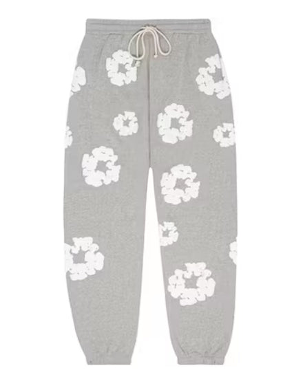 Denim Tears Cotton Wreath Sweatpants 'Gray'