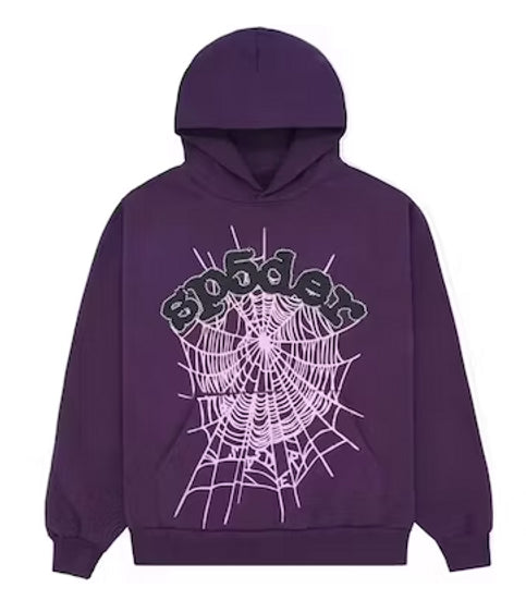 Sp5der Web Hoodie 'Purple'