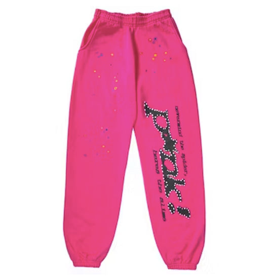 Sp5der P*NK Sweatpants 'Pink'