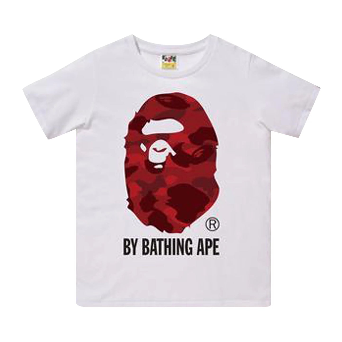 BAPE Color Camo By Bathing Ape Tee 'White/Red'