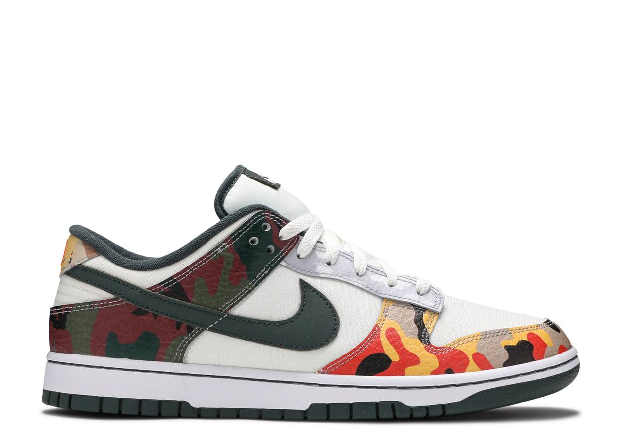 Nike Dunk Low 'Sail Multi-Camo'